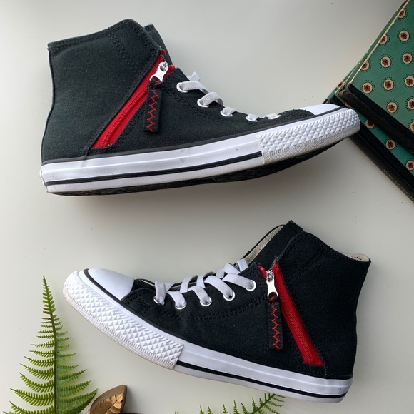 converse big kid size 4 high tops